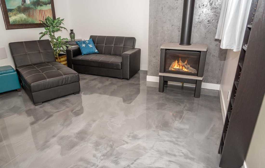 Plancher d’Époxy